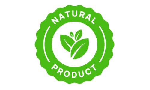 100% Natural Ingredients Badge